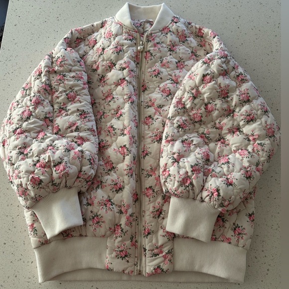 💗MABLE MALLORY OVERSIZED
BOMBER JACKET - Picture 10 of 17